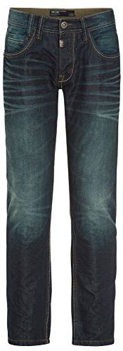 GerritTZ, Pantaloni da Uomo, Blu (Dark Tint Wash 3764), 30W / 34L