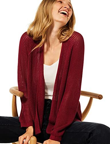 253228 Maglione Cardigan, Copper Brown, XL Donna