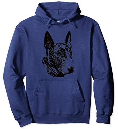 Bull Terrier Felpa con Cappuccio