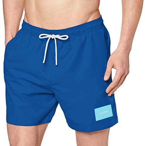 Medium Drawstring Pantaloncini, Blu (Snorkel Blue CJR), Small Uomo