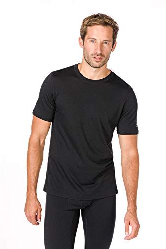 super.natural Base, T-Shirt Mens, Jet Black, 3XL