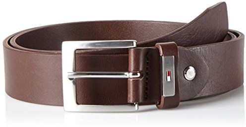 Metal Plate Loop Belt 3.5 ADJ Cintura, Marrone (Testa di Moro), 95 cm (Taglia Produttore: 95) Uomo