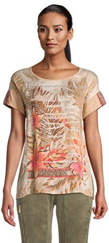 2818/2270 Maglia di Tuta, Camel/Beige, 46 Donna