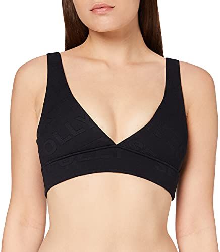 Stardust Bralette Reggiseno Bikini, Nero (Black Black), 2B (Taglia Produttore: 10) Donna