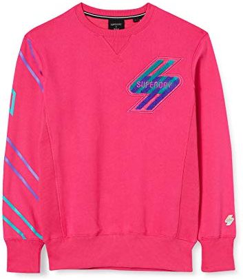 Sportstyle Nrg Crew Felpa da Skateboard, Hot Pink, 3XL Uomo