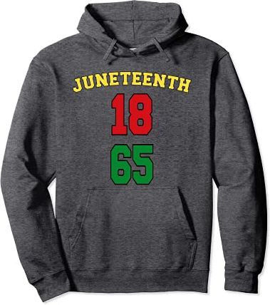 Juneteenth 1865 Black Freedom Celebration Felpa con Cappuccio