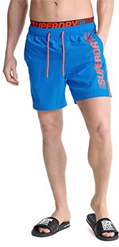 State Volley Swim Short Pantaloncini, Blu (Weekend Blue Eqj), S Uomo