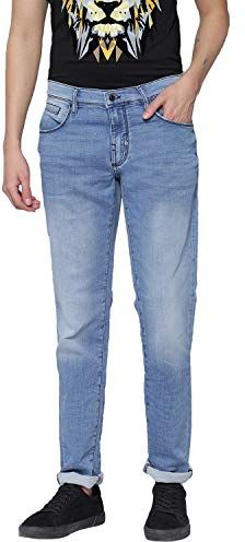 Jeans Skinny Barret-Flex, Blu, 36W Uomo