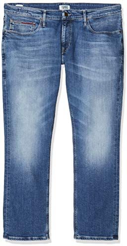 Tommy Hilfiger Uomo, Jeans straight, Scanton Slim Nsumd, Blu (Denim A), W36 / L34