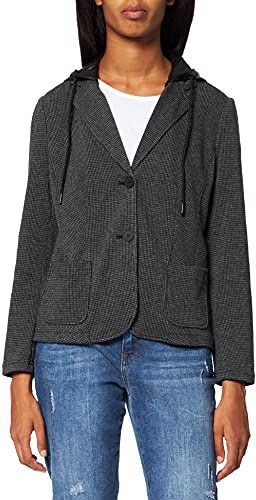 Cartoon 4165/7679 Blazer, Nero/Grigio, 48 Donna