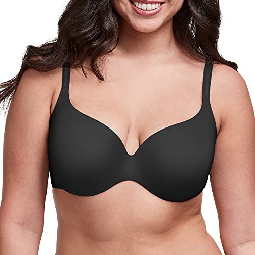 Comfort Devotion Full Coverage Underwire Bra Reggiseno Altamente Coprente, Black, 40D Donna