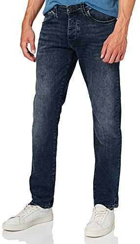Yves Jeans Skinny, Blu (Mid Retro Brushed Denim 24938), 46 IT (32W/34L) Uomo