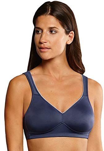 Twin Soft-BH Reggiseno Senza Ferretto, Patriota Blu, 100D Donna