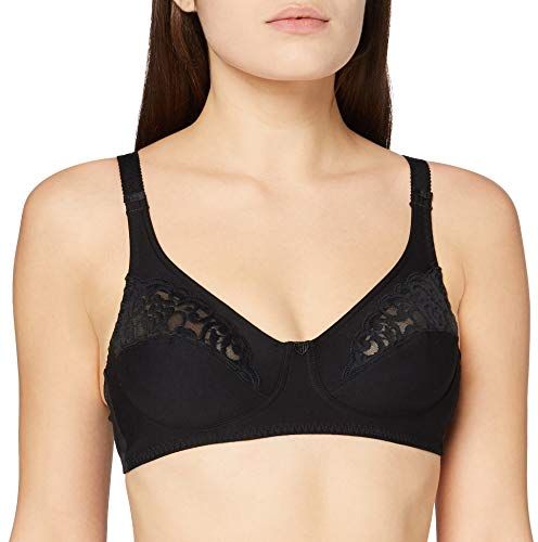 Lov'Concept Basic Reggiseno Senza Ferretto, Nero (Black 004), 5-B / 38 B Donna