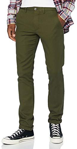 Uomo, Pantaloni, Bleecker Fine Pd Structure, Utility Olive, W31 / L34