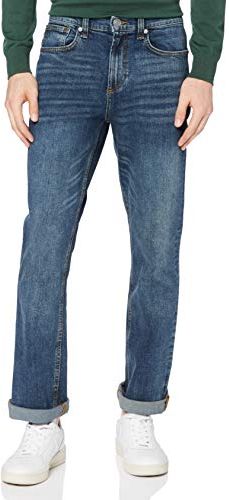 Usapp8 Jeans Bootcut, Blu (Lavaggio Vintage), 32W / 32L