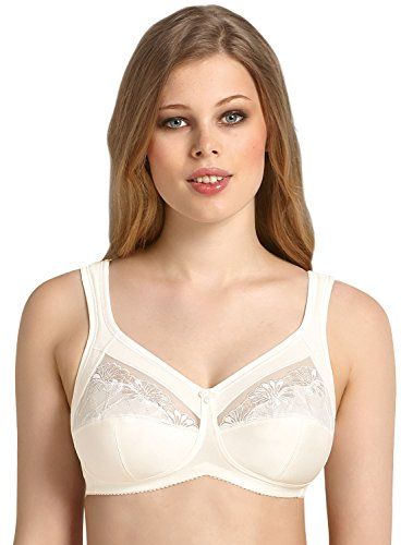 Entlastungs-BH Safina 5448, Reggiseno Donna, Avorio (Crystal 612), 85E EU