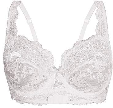 Bügel-BH Reggiseno, (Weiss), Taglia Produttore: 90C Donna