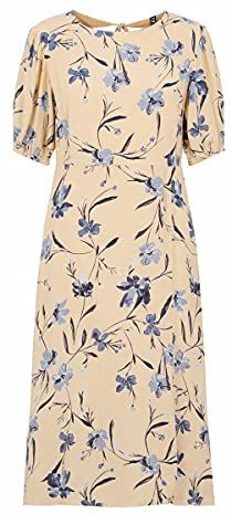 Pclillian 2/4 Midi Dress Vestito, Crema di Albicocca, M Donna