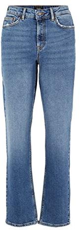 Vmsara Mr Relaxed STR J Ba385 Noos Ga Ci Jeans Straight, Blu (Medium Blue Denim Medium Blue Denim), W26/L32 (Taglia Produttore: 26) Donna