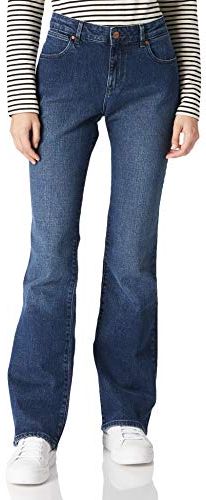 Bootcut Jeans, Bonfire Blue, 34W x 32L Donna