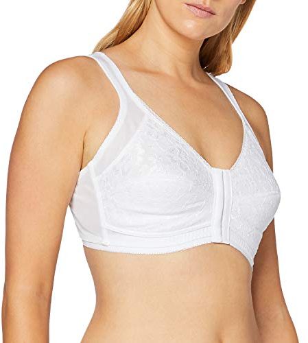 Soutien-Gorge RENFORT DOS-63011 Reggiseno, Bianco, 6C Donna