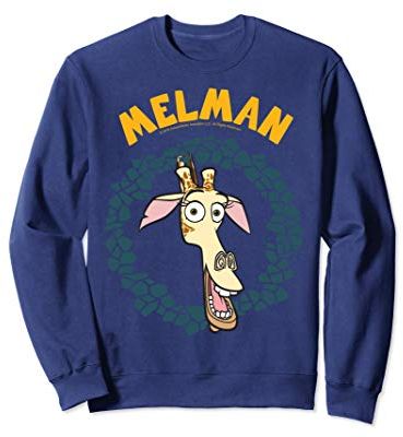 Melman Large Circle Portrait Felpa