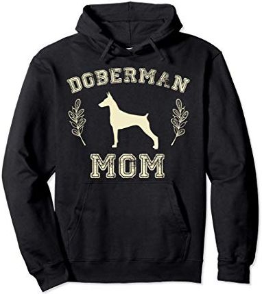 Regali Doberman per donne Doberman Mamma amante dei cani Felpa con Cappuccio