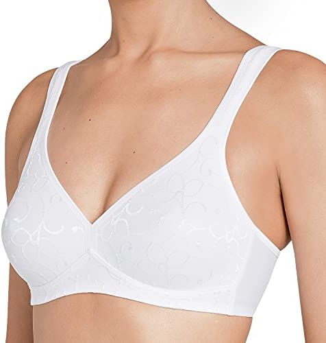 Elegant Cotton N Reggiseno, 0003 / Bianco, 4C Donna