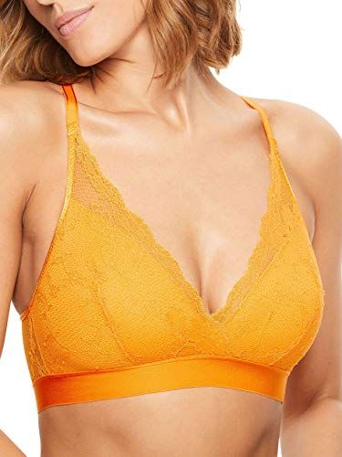 Everyday Lace Reggiseno Senza Ferretto, Arancione (Orange Sari 44), 1A (Taglia Produttore: Small) Donna