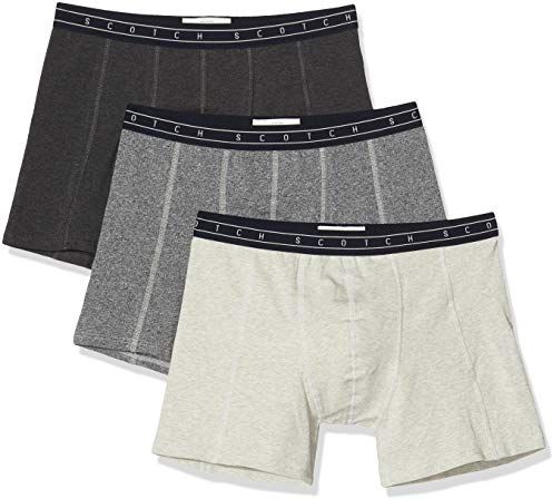 NOS Underwear 3 Pack Boxer, Multicolore (Combo O 0594), Large (Pacco da 3) Uomo