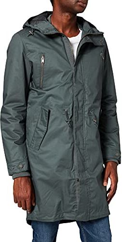 SHNCLASH Parka STS, Verde (Urban Chic), X-Large Uomo