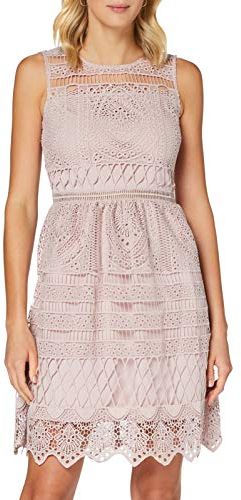 Lace Dress Vestito da Cocktail, Mauve, 44 Donna