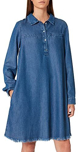 847921126047 Vestito, Blu (Into The Blue Wash P32), XL Donna