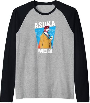 Asuka Maglia con Maniche Raglan