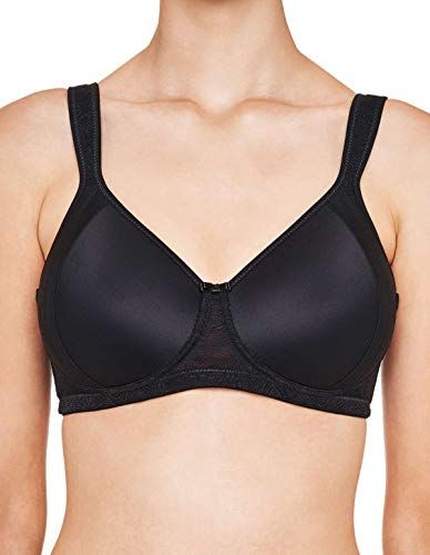 Milano Reggiseno Imbottito, Nero, 3A Donna