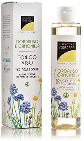 Bio Tonico Viso naturale biologico astringente lenitivo Fiordaliso | Camomilla | purificante 200 ml