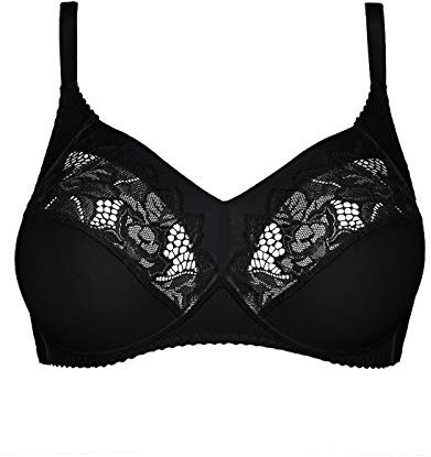 Coton D'Arum 754438 Reggiseno Senza Ferretto, Nero (Noir 4), 3D Donna