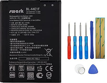BL-44E1F - Batteria per LG V20 F800L H910 H915 H990 LS997 US996 VS995 con accessori