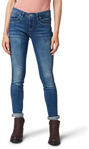 Alexa Jeans Slim, Blu (Mid Stone Wash Denim 10281), 50 (Taglia Unica: 34/30) Donna