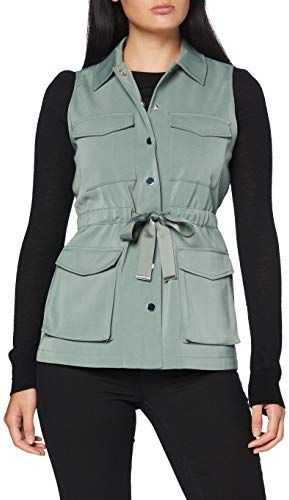 VMPAULA SL WAISTFell TLR Gilet, Laurel Wreath, 46 Donna