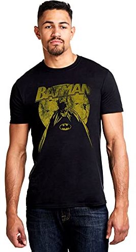 Batman Nightfall T-Shirt, Nero, XL Uomo