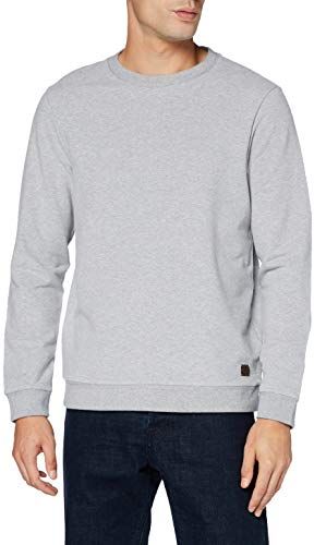 Hackett Clasc Logo Crew Maglione, 901 Grigio Perla, S Uomo