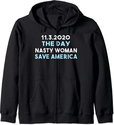 11.3.2020 Giorno Donna Sporca Salvare America T-shirt regali divertenti Felpa con Cappuccio