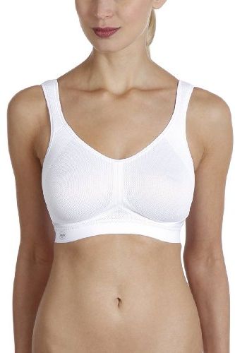 Sport-BH air control Reggiseno, Donna, Bianco (Weiß (weiß 006)), 34C