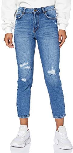 ONLEMILY HW ST Crop AN DEST MAE1921 Noos Jeans, Medium Blue Denim, 29/30 Donna