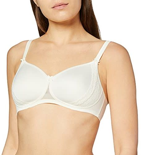 Reggiseno con pizzo, donna, Avorio (Elfenbein (champagner 047)), 7B