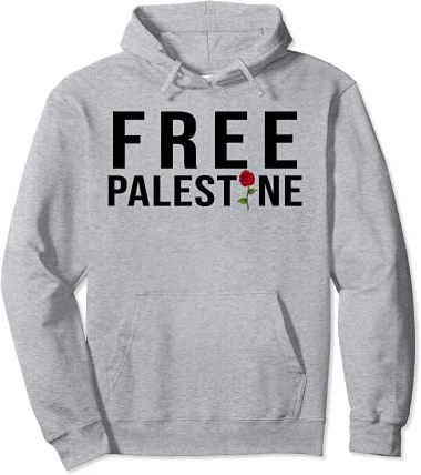 Palestine Free Palestine Free Gaza Art Palestinian Support Felpa con Cappuccio