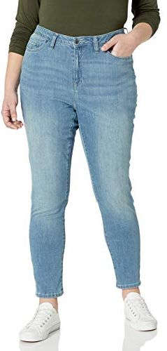 Plus Size Skinny Jean Jeans, Light Wash, 24 Regular