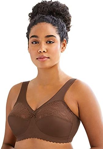 1000 Reggiseno Altamente Coprente, Mocha, 40G Donna